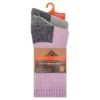 2er-Pack Damen-Crew-Socken aus Wolle