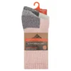 2er-Pack Damen-Crew-Socken aus Wolle