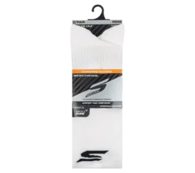 2er-Pack Performance-Fussball-Overknee-Socken für Herren