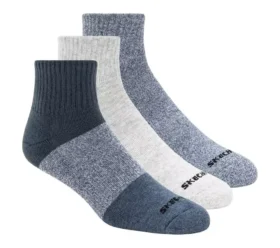 3er-Pack Colorblock-Socken für Herren