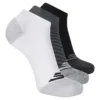 3er-Pack Herren-Frottee-Socken mit niedrigem Schaft