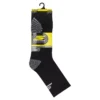 3er-Pack Performance-Laufsocken für Herren (High-Quarter)