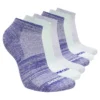 6er-Pack Low-Cut-Socken mit Farbstreifen für Mädchen