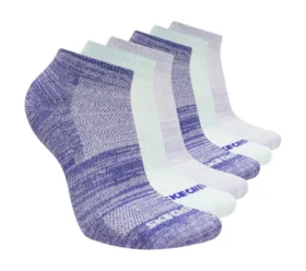 6er-Pack Low-Cut-Socken mit Farbstreifen für Mädchen