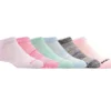 6er-Pack Low-Cut-Socken mit Farbstreifen für Mädchen