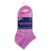 6er-Pack Low-Cut-Socken mit Farbstreifen für Mädchen