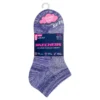 6er-Pack Low-Cut-Socken mit Farbstreifen für Mädchen