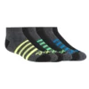 6er-Pack Low-Cut-Socken mit melierten Streifen