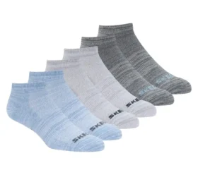 6er-Pack Low-Cut-Socken ohne Frottee