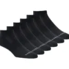 6er-Pack Low-Cut-Sport-Socken mit Streifen für Damen