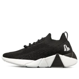 A Line Flattie Schuhe K Schwarz/Weiss