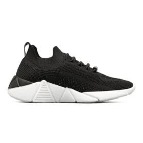 A Line Flattie Schuhe K Schwarz/Weiss