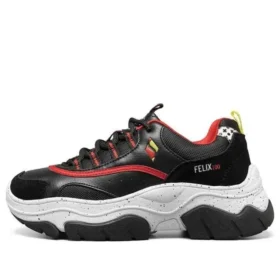Amp»D x Felix Sneaker Schwarz/Rot
