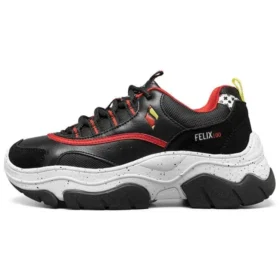 Amp»D x Felix Sneaker Schwarz/Rot