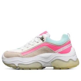 Ampp»D Low-Top Weiss/Blau/Rosa