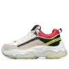 Ampp»D Low-Top Weiss/Rot/Kastanie