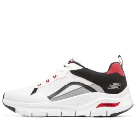 Arch Fit Schuhe «Weiss Rot Schwarz»