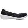 Arya Slipper Schwarz/Weiss