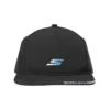 Baseballkappe mit Logo-Aufdruck «Schwarz Blau»