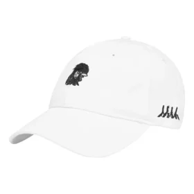 Baseballkappe mit Logo-Aufdruck „Weiss Schwarz“