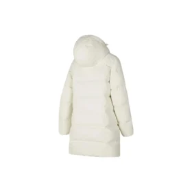 BASIC Lange Daunenjacke „Weiss“