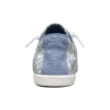 Beach Bingo Low-Top-Canvas-Schuh Blau/Weiss
