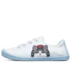 Beach Bingo My Emperor Sleeps All Night Low-Top-Canvas-Schuhe Weiss/Blau