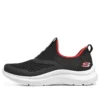 Bequeme Schuhe «Black Red»