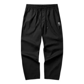 Bequeme Sport-Performance-Hose „Schwarz-Weiss“