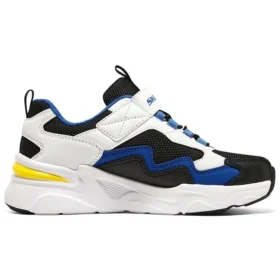 Bequeme Sport-Sneaker „Schwarz Weiss Blau“