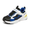 Bequeme Sport-Sneaker „Schwarz Weiss Blau“