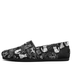 Bob’s Plush Slipper Schwarz/Weiss