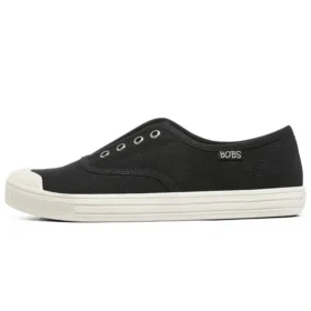Bobs B Cool Low-Top-Slipper Schwarz/Weiss