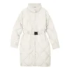 Bobs Series Langarm-Daunenjacke „Weiss“