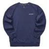 Buntes Casual-Serie-Grafik-Crew-Sweatshirt «Navy White»