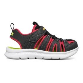 C-Flex Sandale «Black Red Yellow»