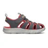 C-Flex Sandale „Grey Red“