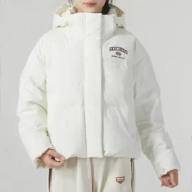 Casual-Daunenjacke „White“