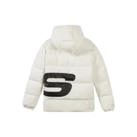 Casual-Daunenjacke „White“