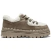 Casual High Platform Schuhe „Braun Weiss“