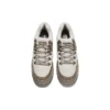 Casual High Platform Schuhe „Braun Weiss“