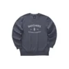 Casual-Sweatshirt mit Buchstabenprint aus der Diamond-Serie «Grey White»