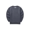 Casual-Sweatshirt mit Buchstabenprint aus der Diamond-Serie «Grey White»
