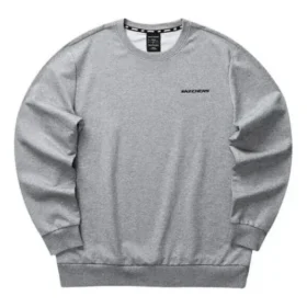 Colorful Casual Series Graphic Crew Sweatshirt «Grey Black»