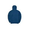 Colorful Casual Series Letter Zip-up Hooded Jacket «Blue Orange»