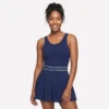 Court-Plisseekleid