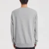 Crew-Sweatshirt mit Logo-Print „Schwarz Grau Weiss Lila“