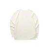 Crew-Sweatshirt mit Logo-Print «Weiss Schwarz Blau»