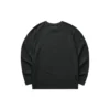 Crew-Sweatshirt mit Logo-Print «Weiss Schwarz Blau»