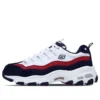 D‘ Lites 1.0 Low-Top Clunky Schuhe Weiss/Blau